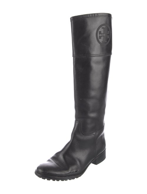 Tory Burch Leather Riding Boots