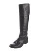 Tory Burch Leather Riding Boots