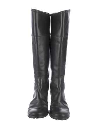 Tory Burch Leather Riding Boots