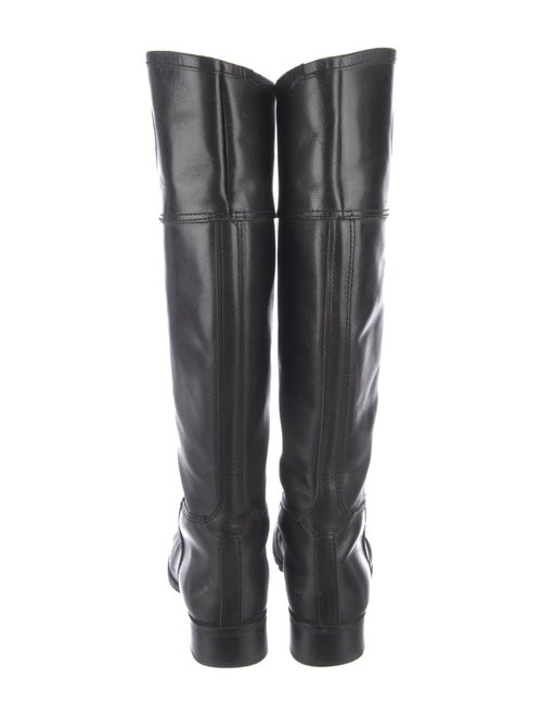 Tory Burch Leather Riding Boots