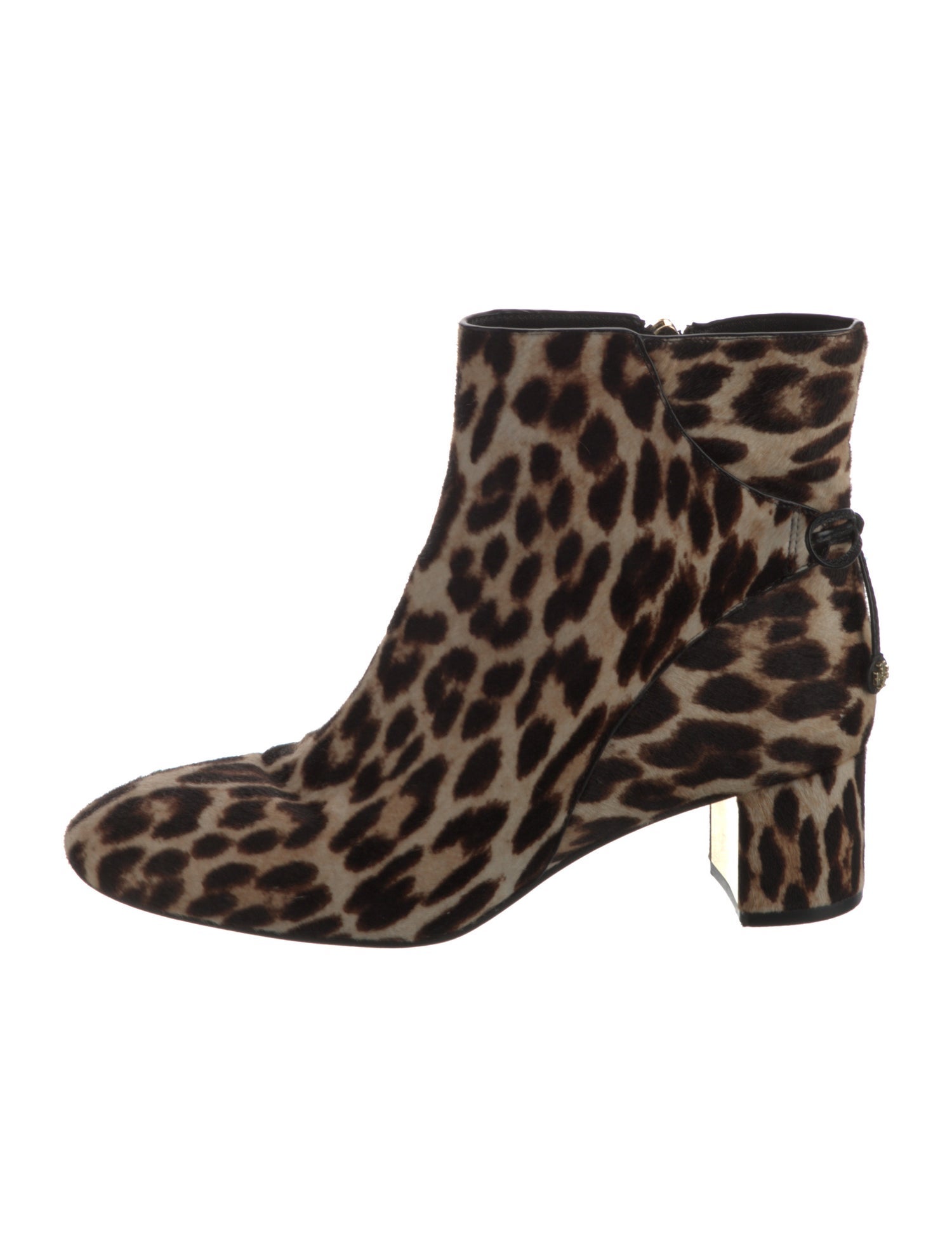 Tory Burch Ponyhair Animal Print Boots