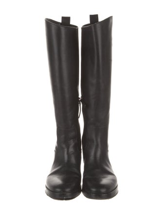 Tory Burch Leather Riding Boots