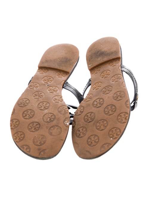 Tory Burch Leather Studded Accents Slides
