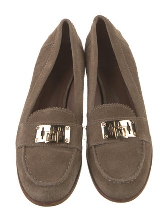 Tory Burch Suede Loafers