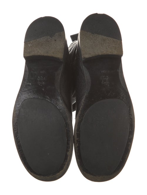 Tory Burch Leather Moto Boots