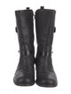 Tory Burch Leather Moto Boots