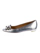 Tory Burch Leather Studded Accents Ballet Flats