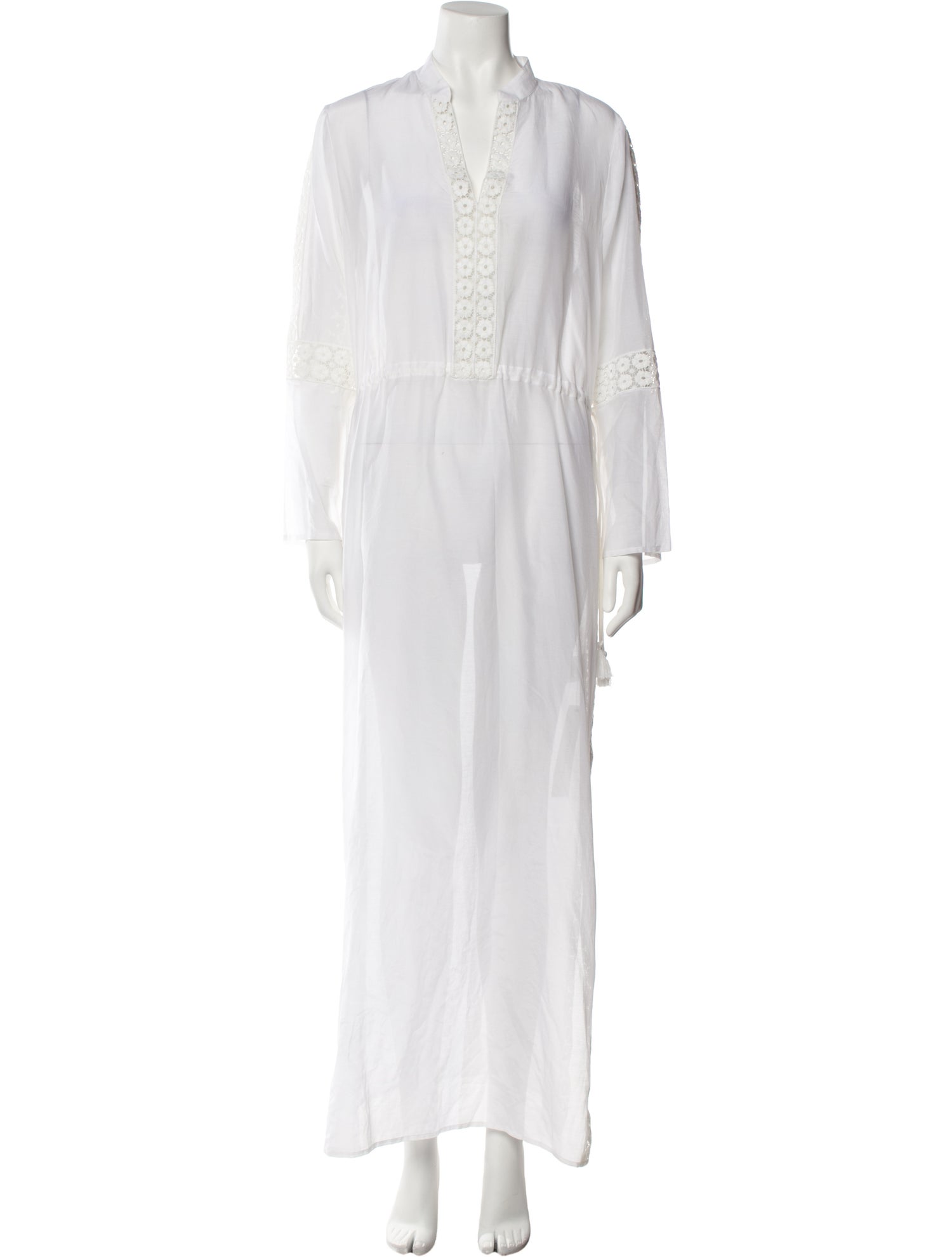 Tory Burch V-Neck Long Dress