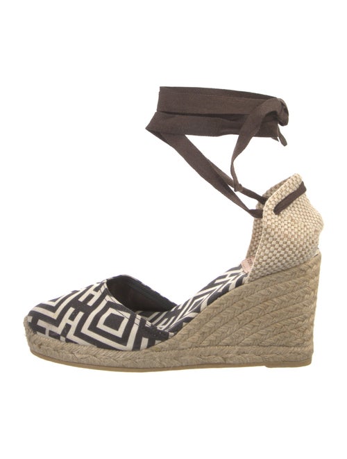 Tory Burch Canvas Printed Espadrilles
