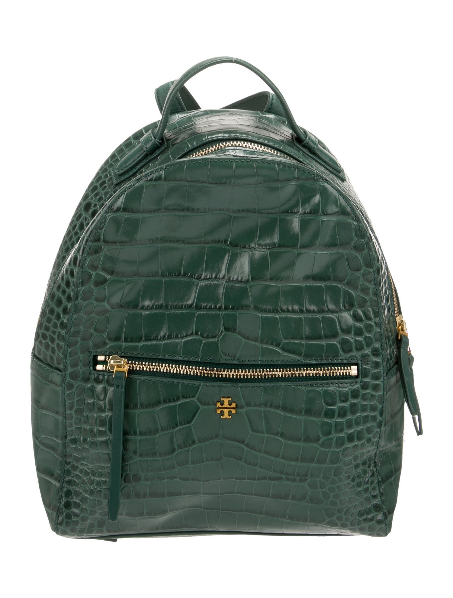 Tory Burch Crocodile Backpack