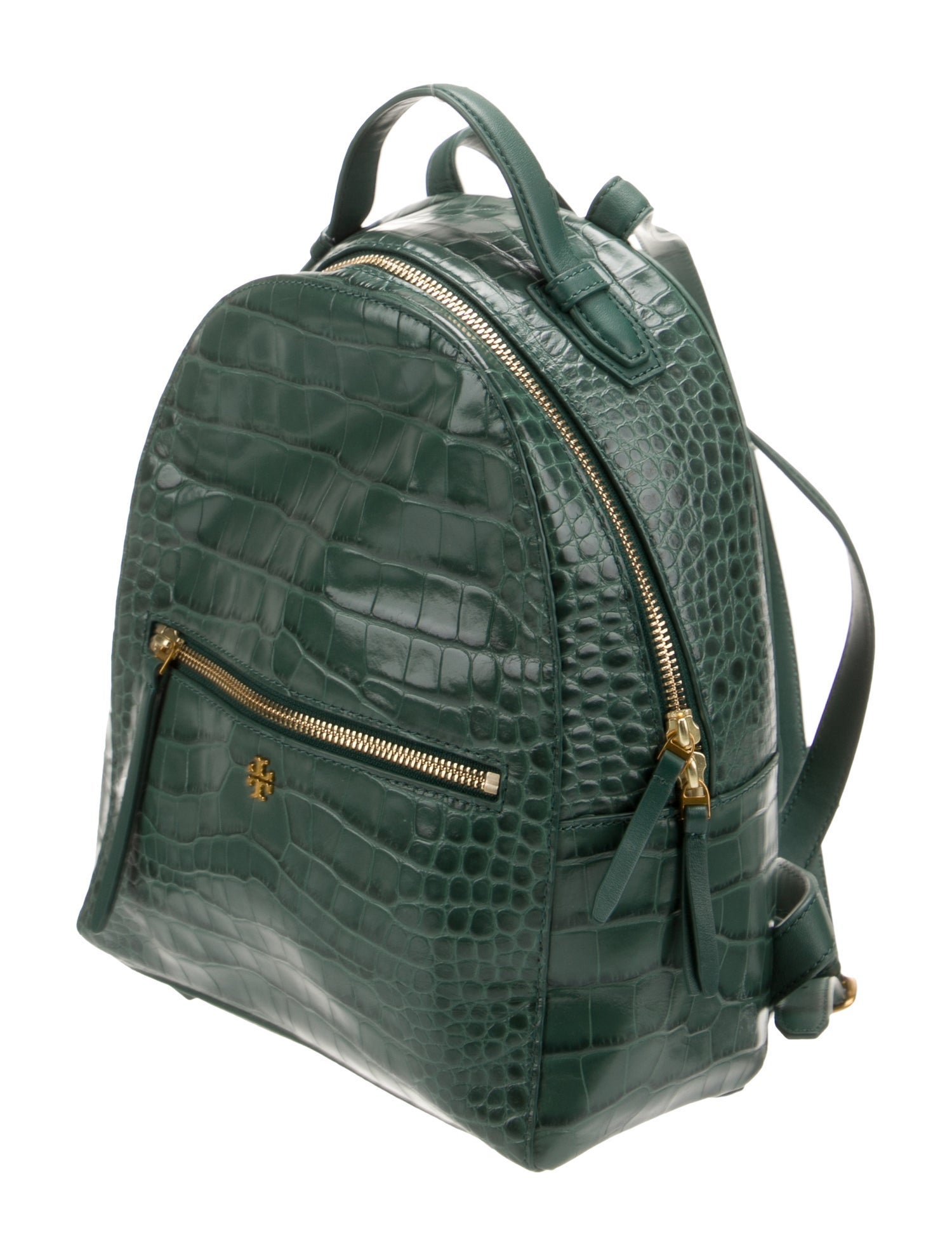 Tory Burch Crocodile Backpack