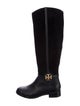Tory Burch Leather Riding Boots