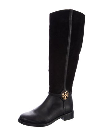 Tory Burch Leather Riding Boots