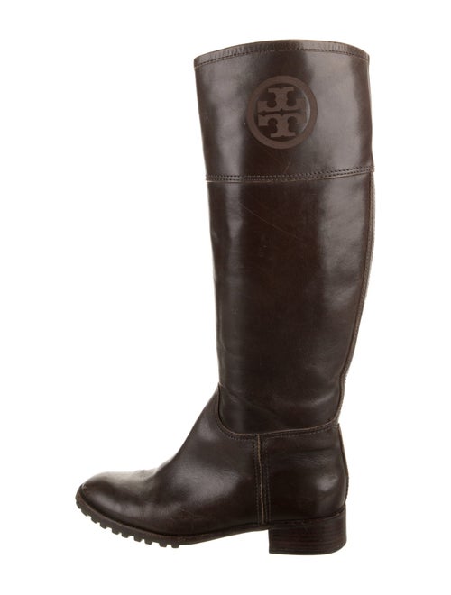 Tory Burch Leather Riding Boots
