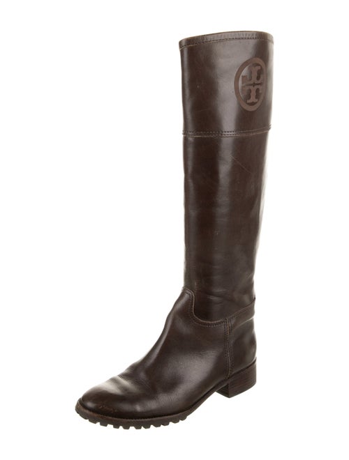Tory Burch Leather Riding Boots