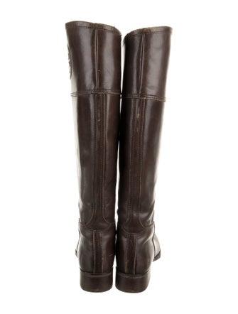 Tory Burch Leather Riding Boots