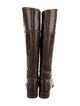 Tory Burch Leather Riding Boots