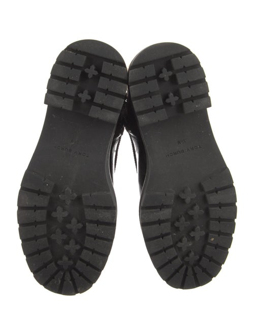 Tory Burch Patent Leather Combat Boots