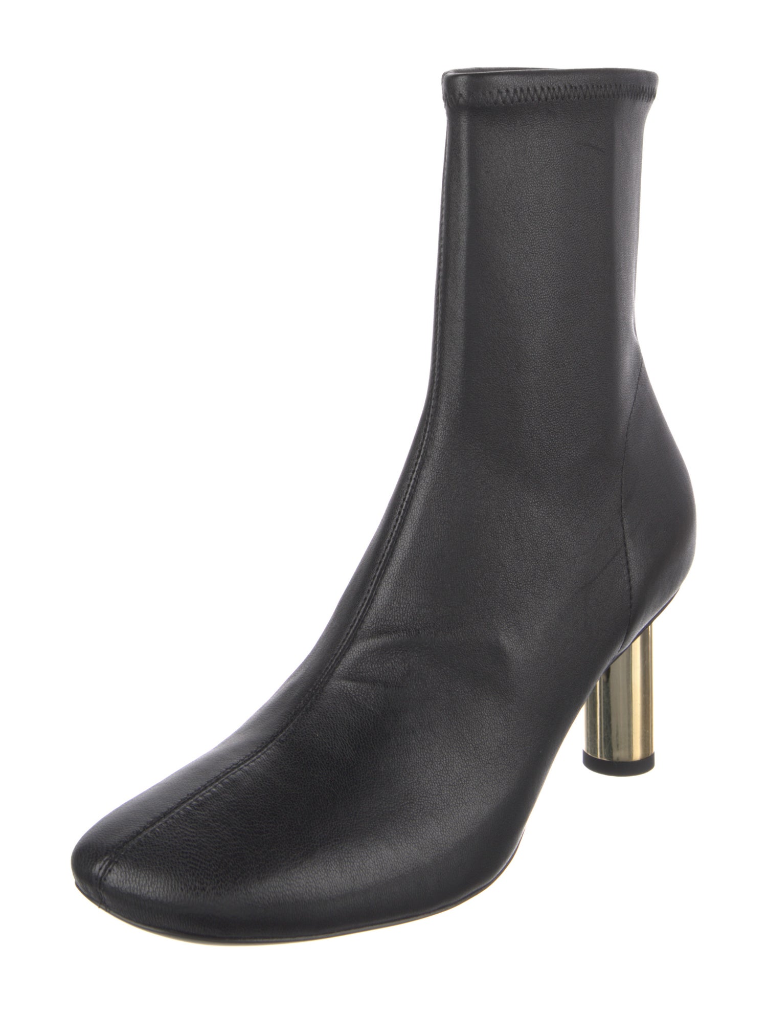 Tory Burch Leather Sock Boots