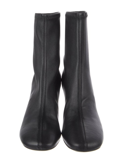 Tory Burch Leather Sock Boots