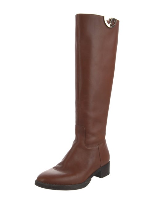 Tory Burch Leather Riding Boots