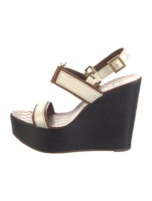 Tory Burch Leather Espadrilles