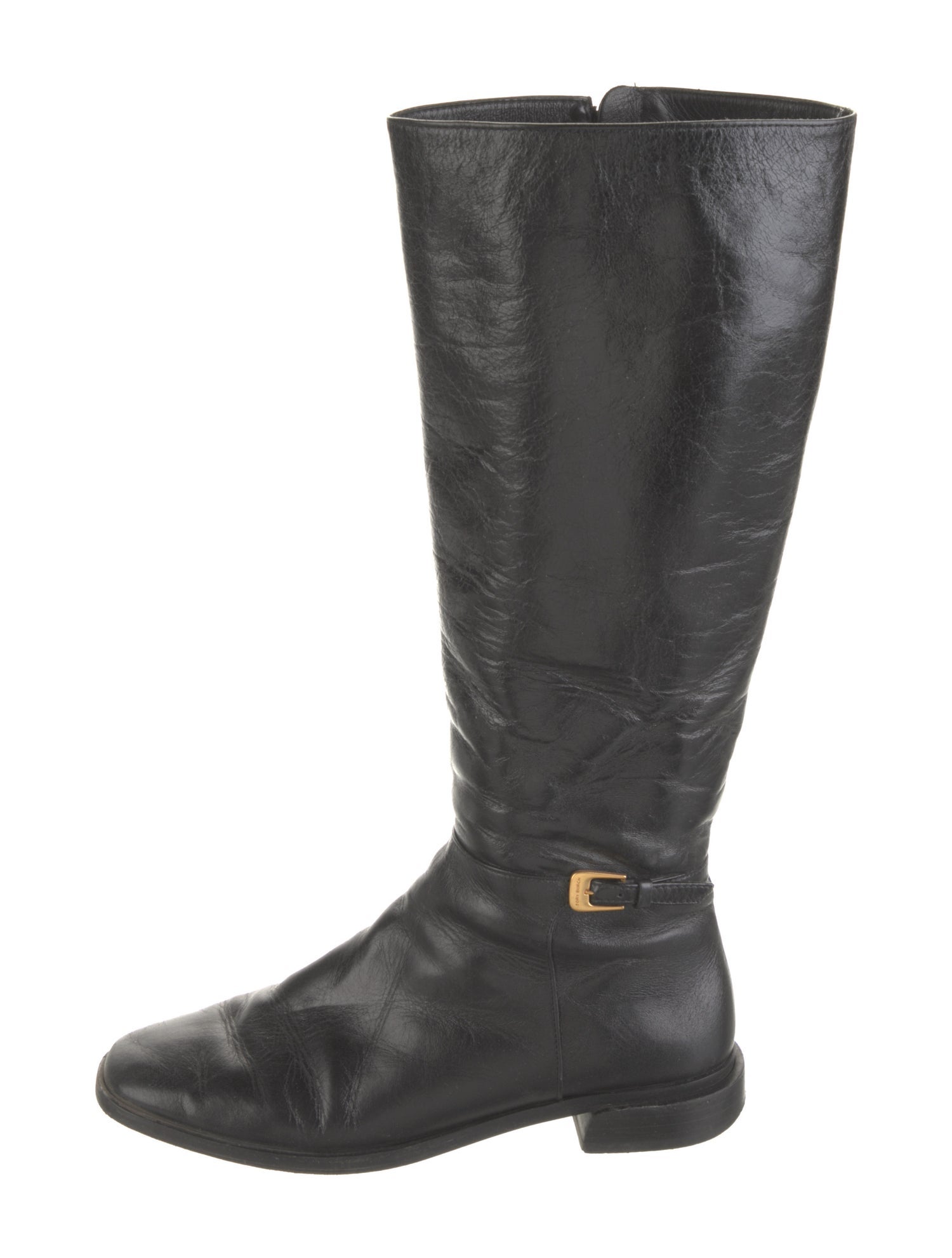 Tory Burch Leather Riding Boots