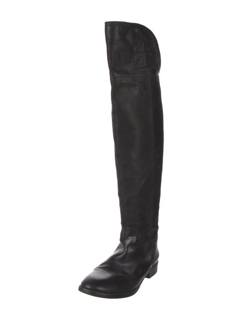 Tory Burch Leather Riding Boots