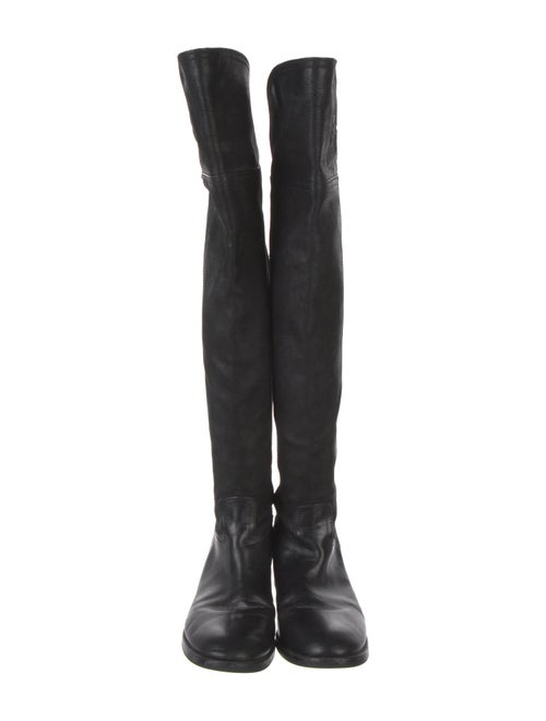Tory Burch Leather Riding Boots