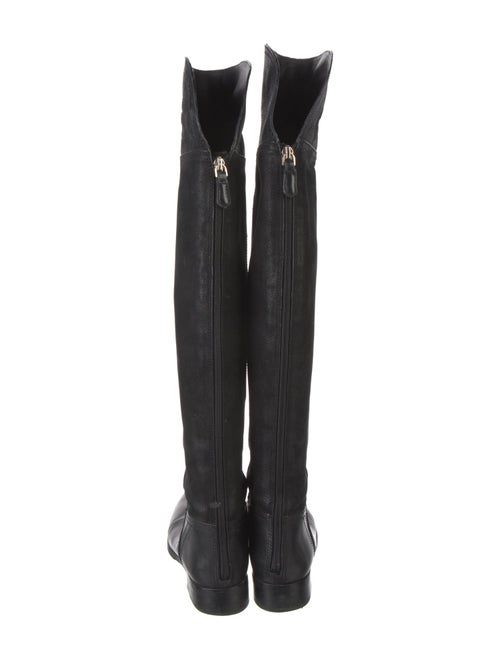 Tory Burch Leather Riding Boots