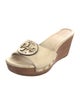 Tory Burch Leather Slides
