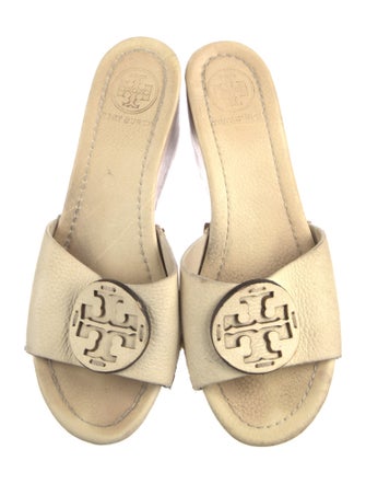 Tory Burch Leather Slides