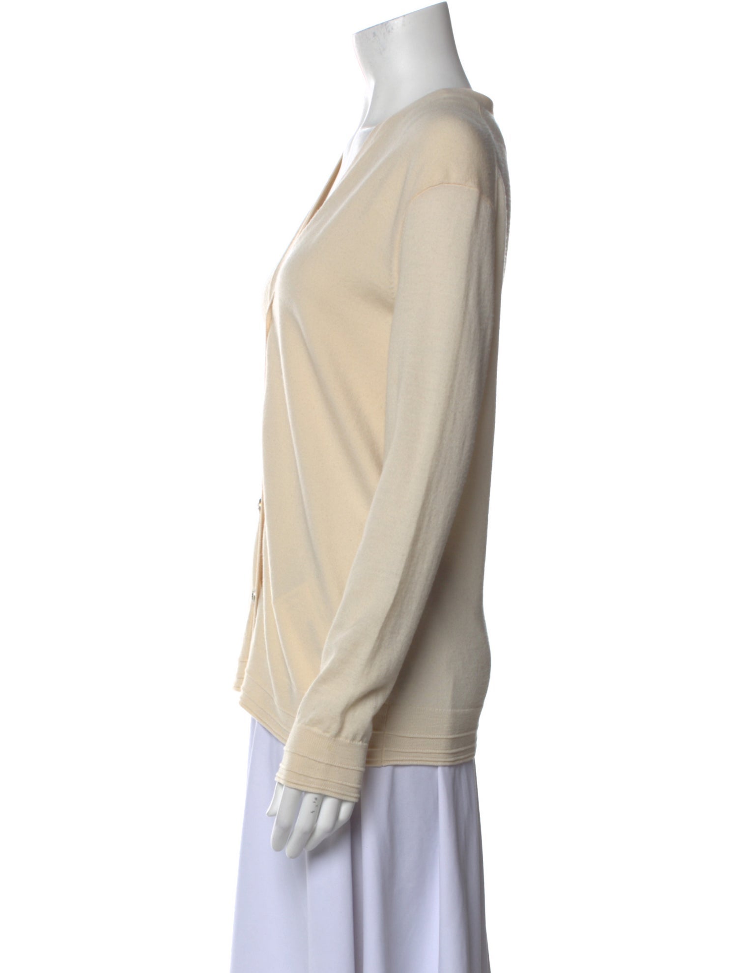 Tory Burch Merino Wool V-Neck Sweater