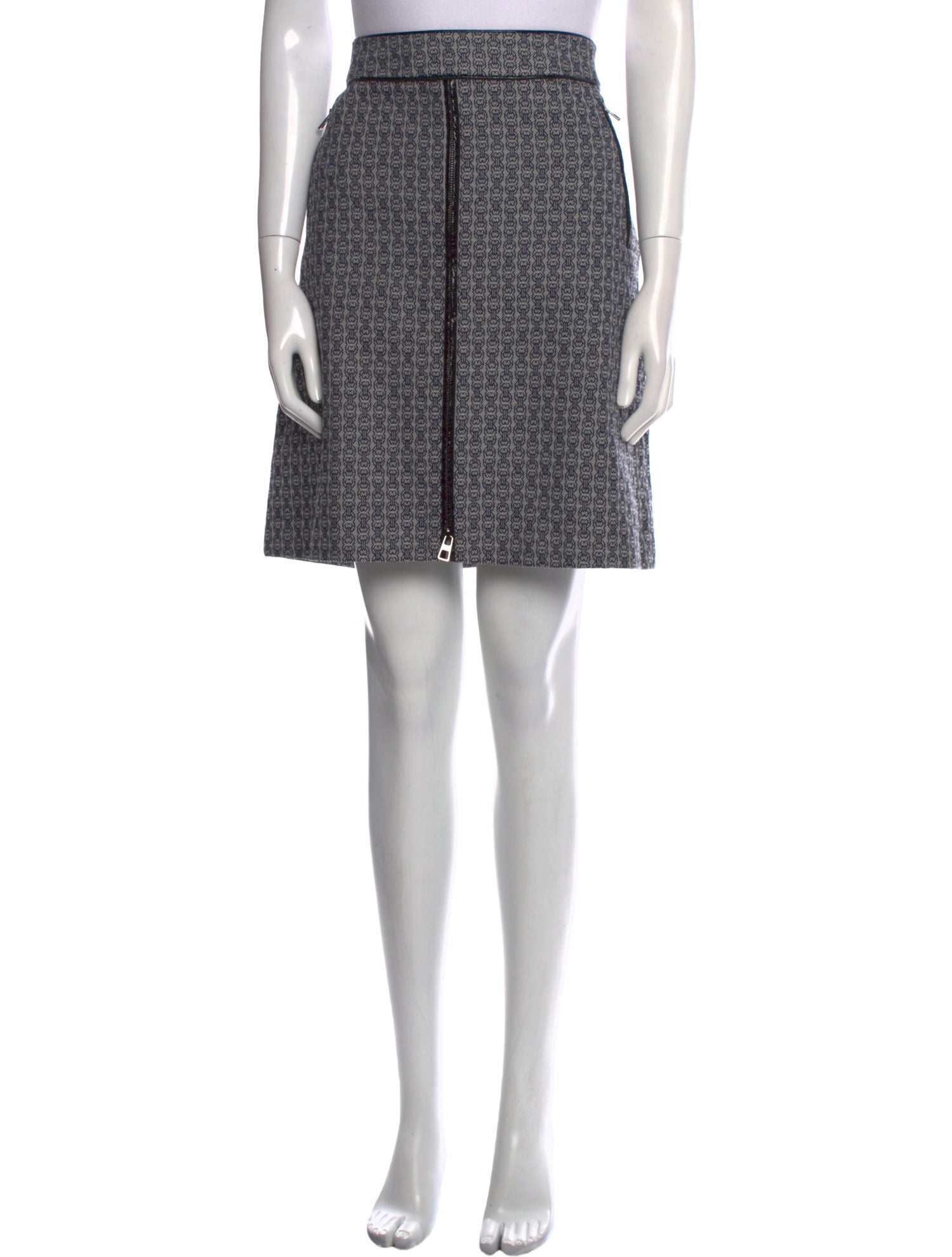 Tory Burch Printed Knee-Length Skirt