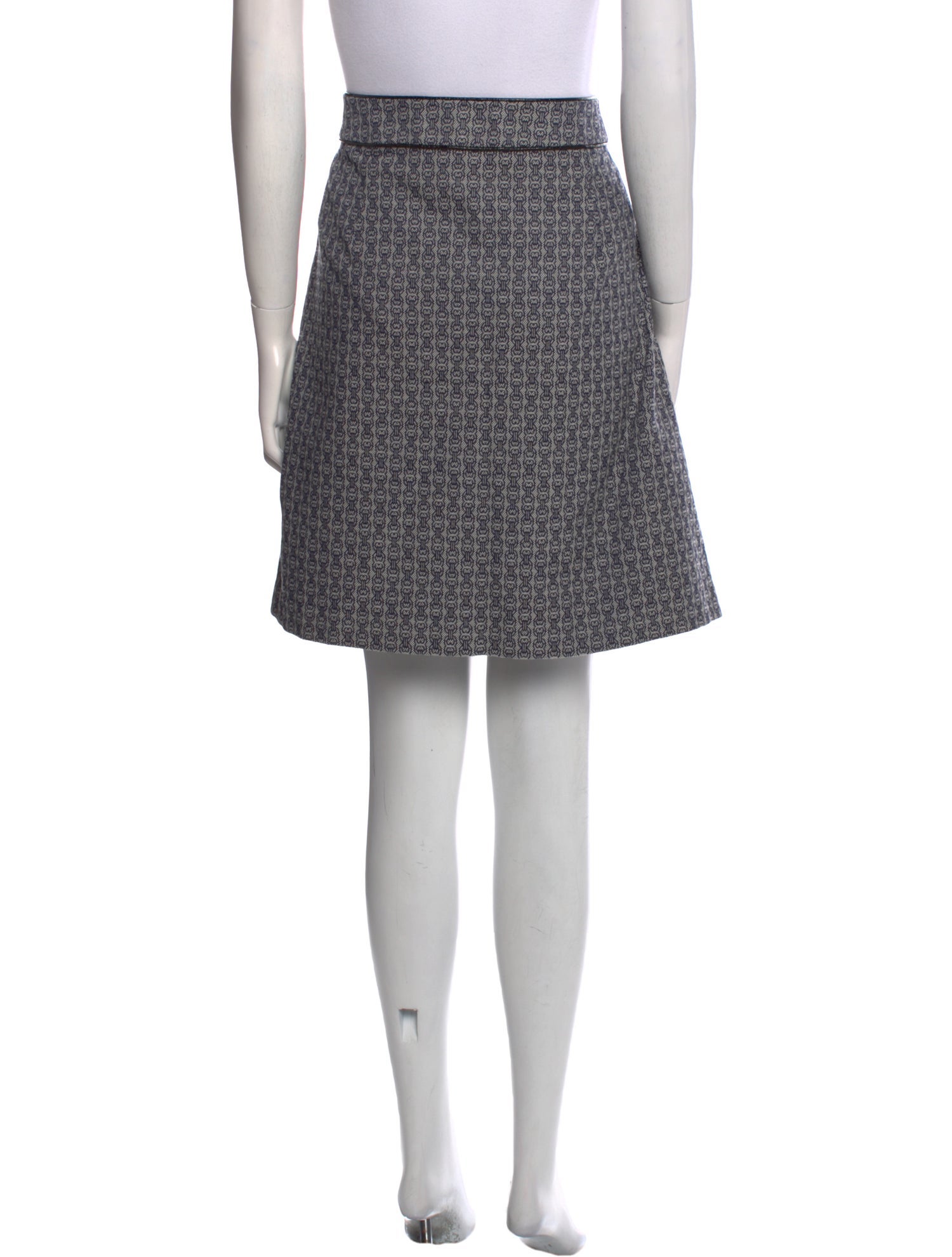 Tory Burch Printed Knee-Length Skirt