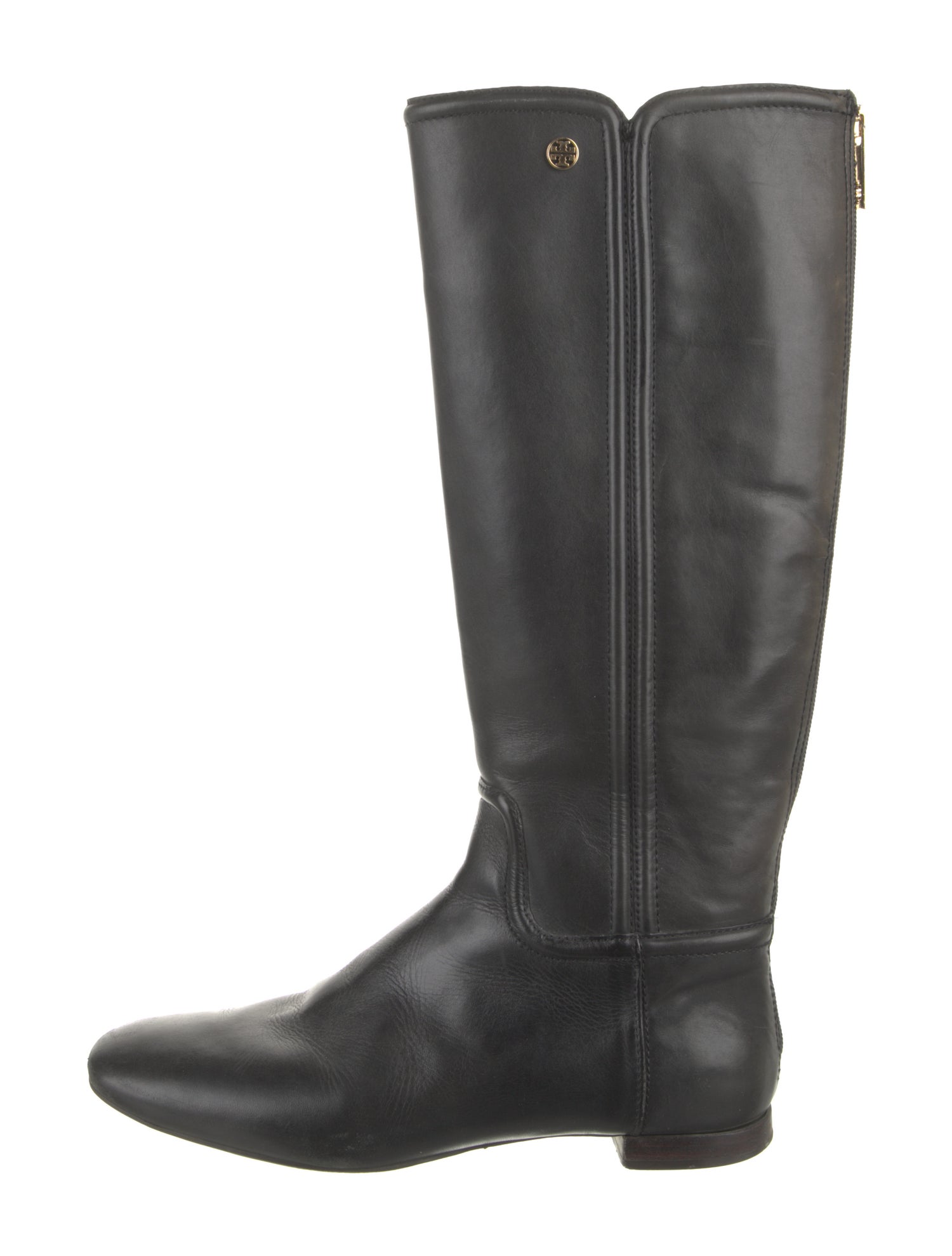 Tory Burch Leather Riding Boots