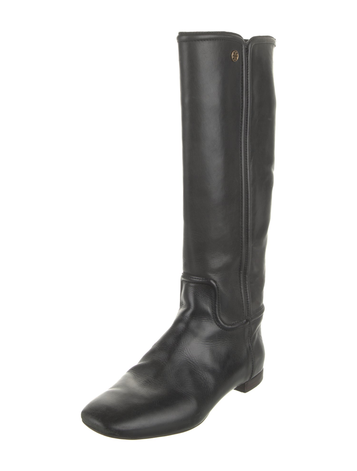 Tory Burch Leather Riding Boots