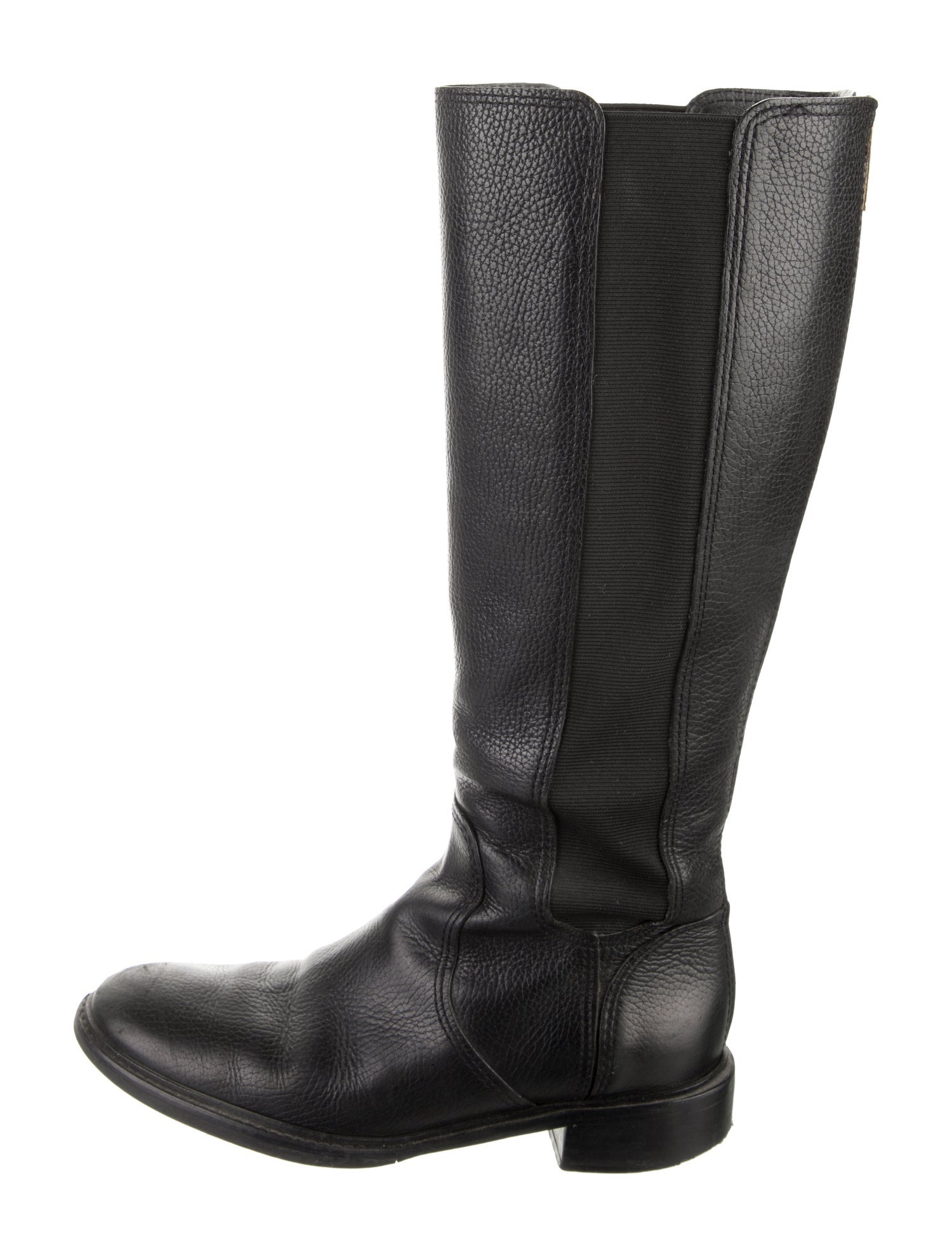 Tory Burch Leather Riding Boots