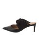 Tory Burch Leather Bow Accents Mules