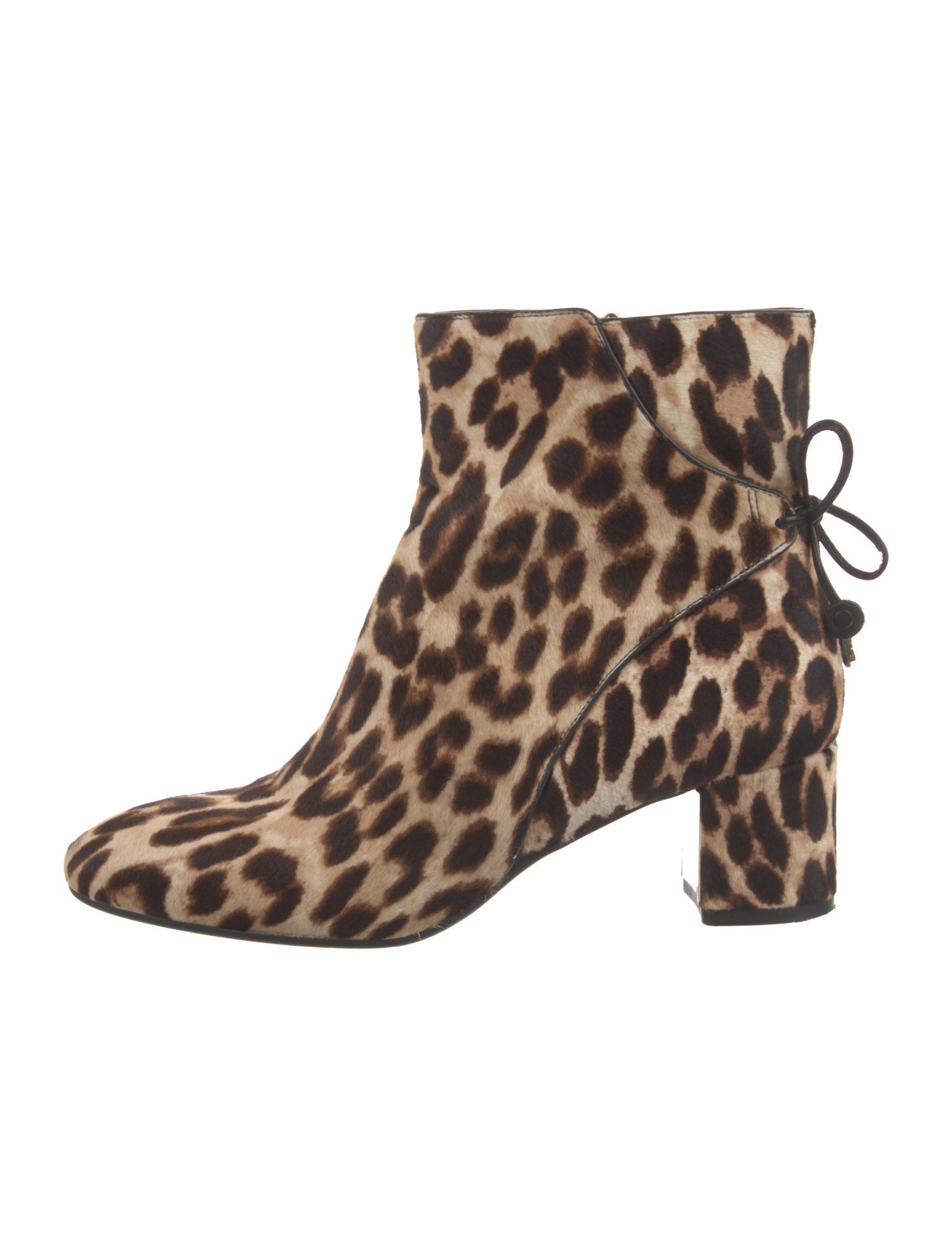 Tory Burch Ponyhair Animal Print Boots