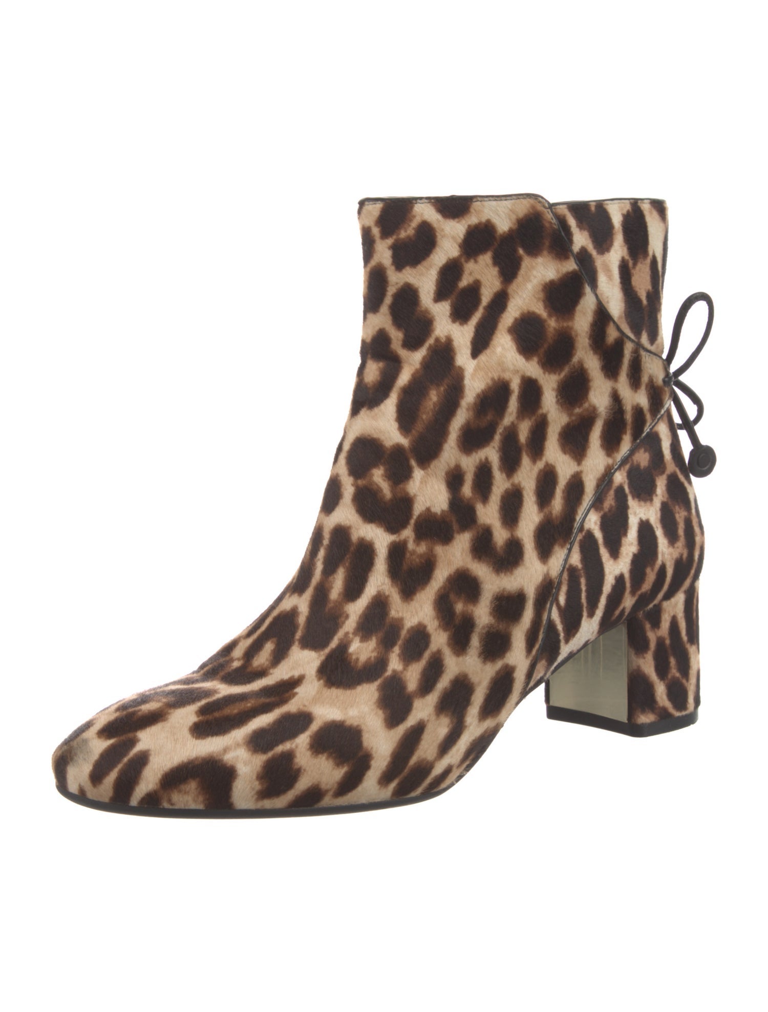 Tory Burch Ponyhair Animal Print Boots