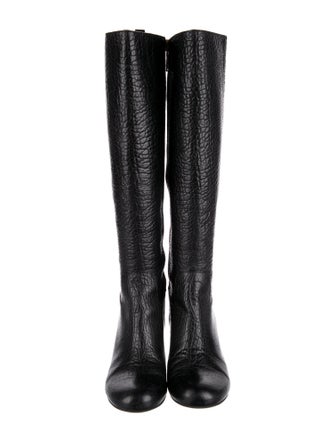 Tory Burch Leather Riding Boots
