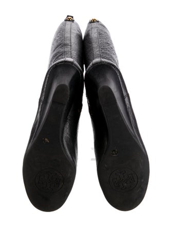 Tory Burch Leather Riding Boots