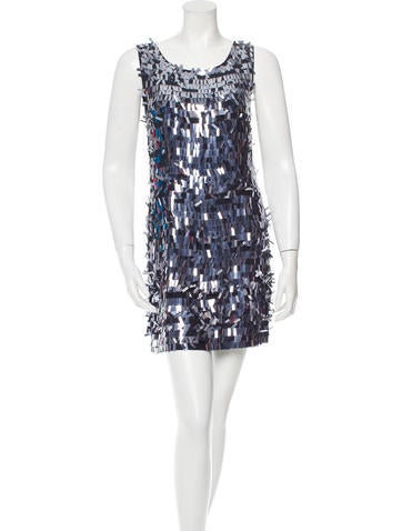 Tory Burch Sequined Silk Dress