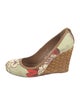 Tory Burch Flora Print Canvas Pumps