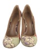 Tory Burch Flora Print Canvas Pumps