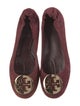 Tory Burch Suede Ballet Flats