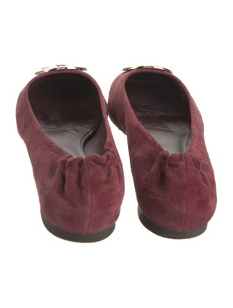Tory Burch Suede Ballet Flats