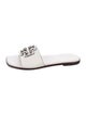 Tory Burch Leather Printed Slides