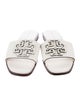 Tory Burch Leather Printed Slides